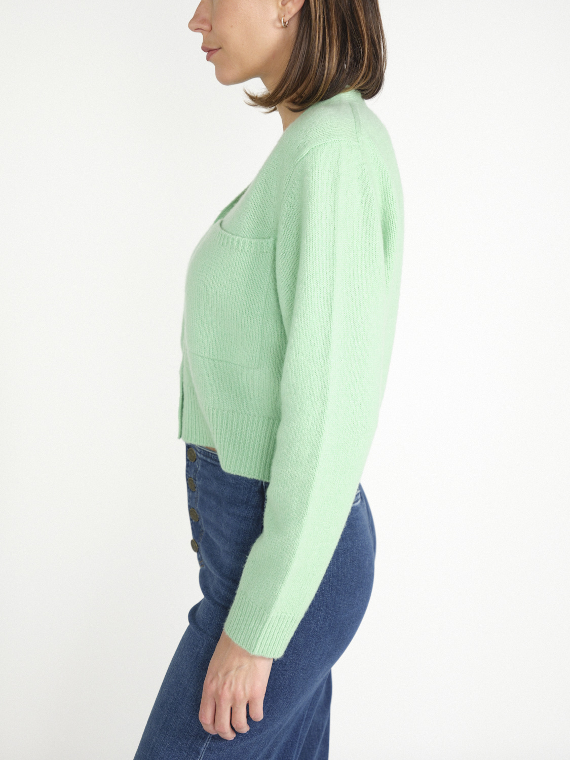 friendly hunting Collar Amara – Kurzer Cardigan mehrfarbig XS friendly hunting Collar Amara – Kurzer Cardigan mehrfarbig XS