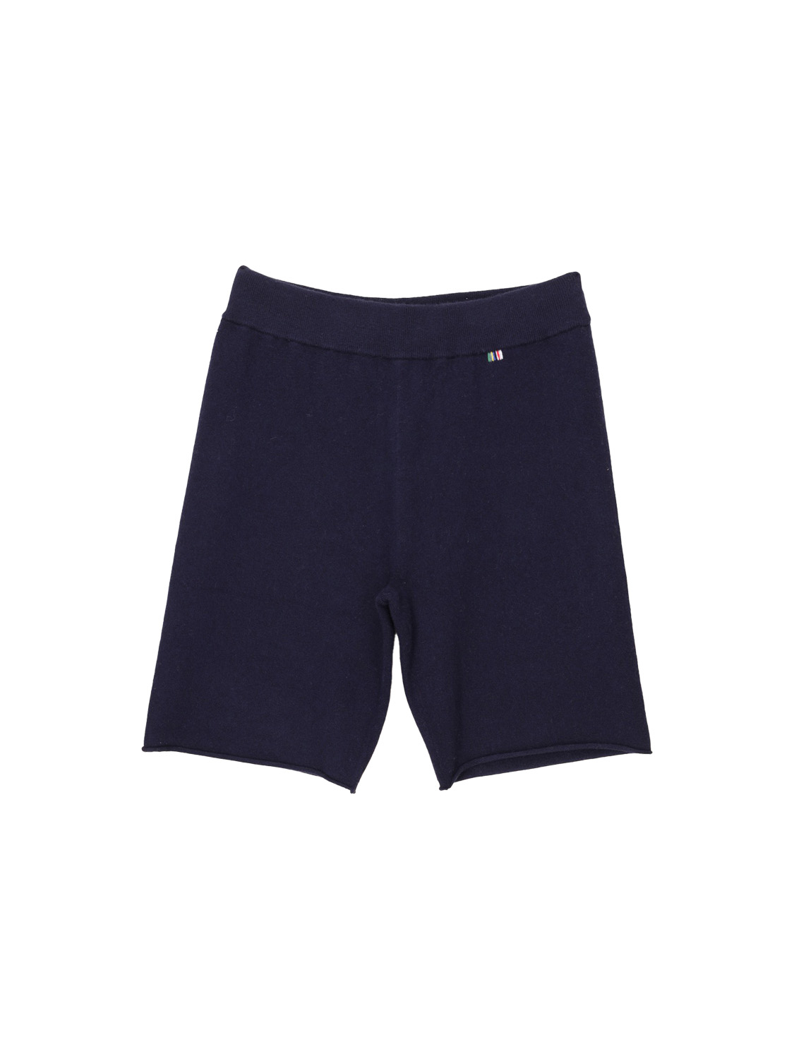 Extreme Cashmere N° 240 Running - Pantalones cortos de cachemira   marina Talla única