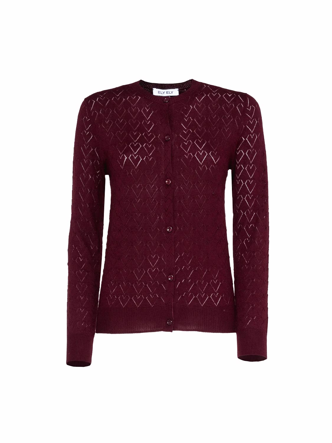 Sandra – Cardigan with heart details Sandra – Cardigan with heart details