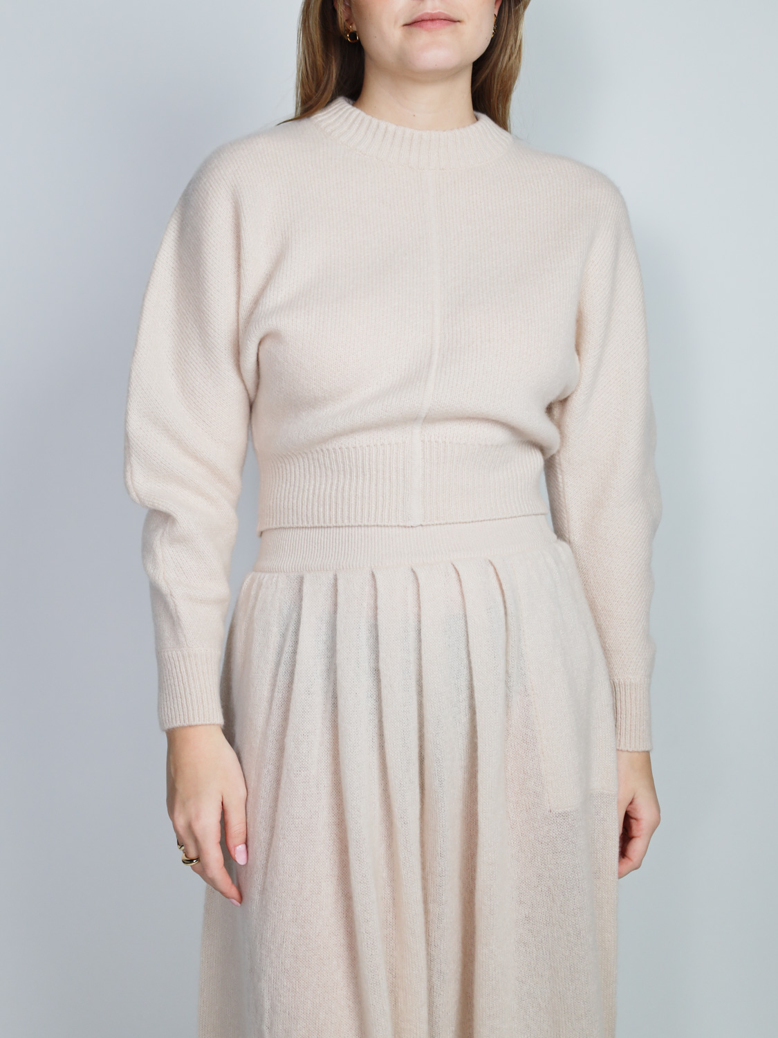 LU Ren Ruy – Cashmere sweater  beige XS