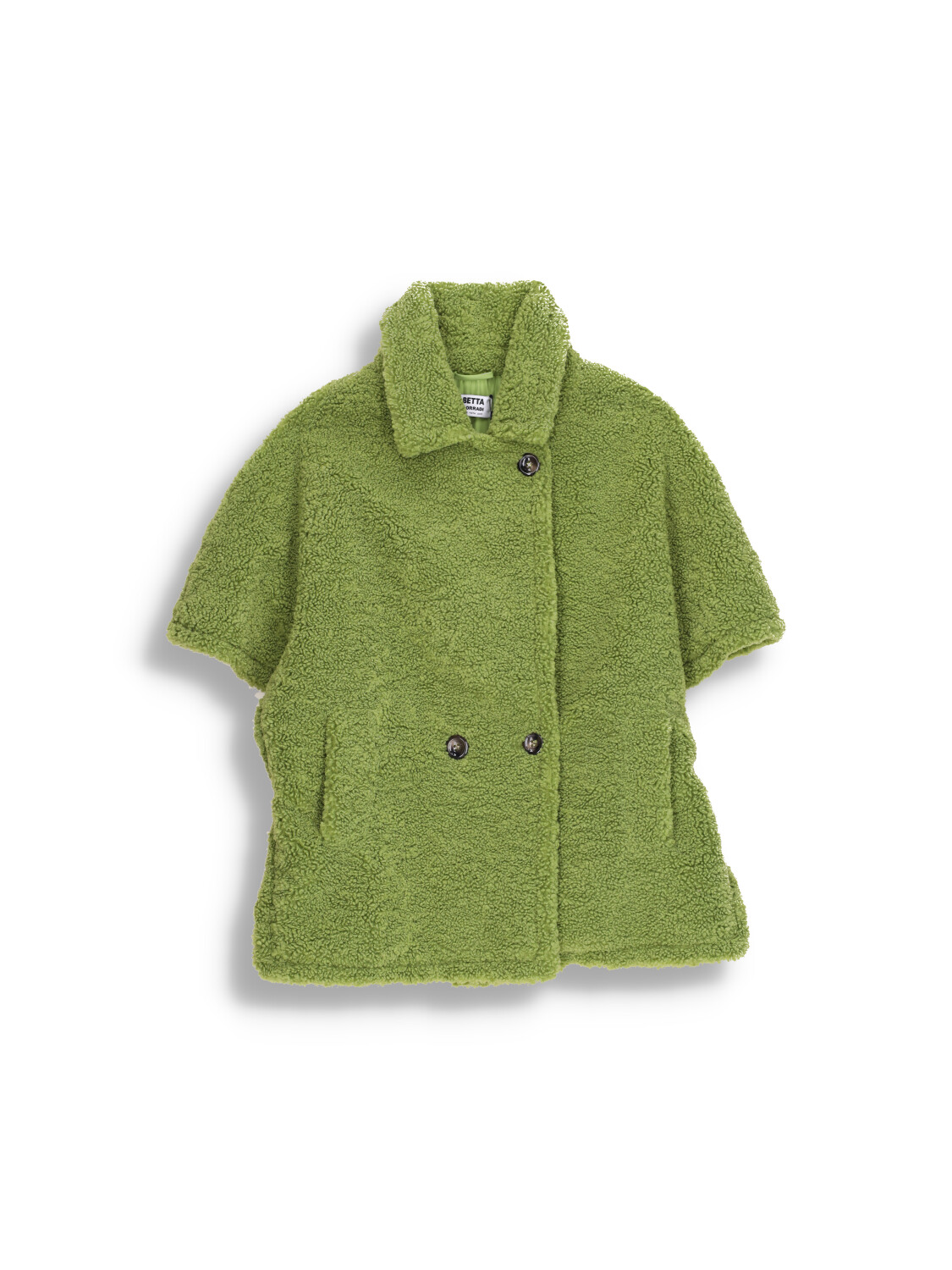 Cappetta Yogi - Double breasted jacket in wool look