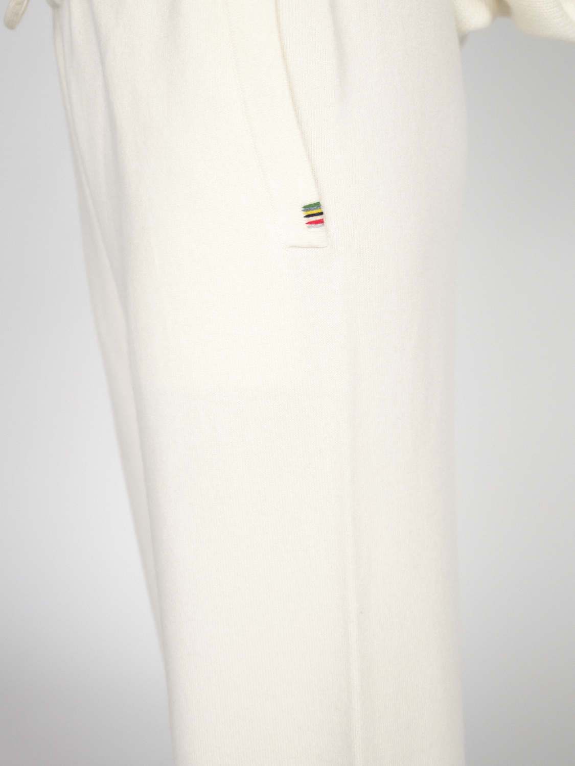 Extreme Cashmere N° 320 Rush - Pantaloni in cashmere   crema Taglia unica