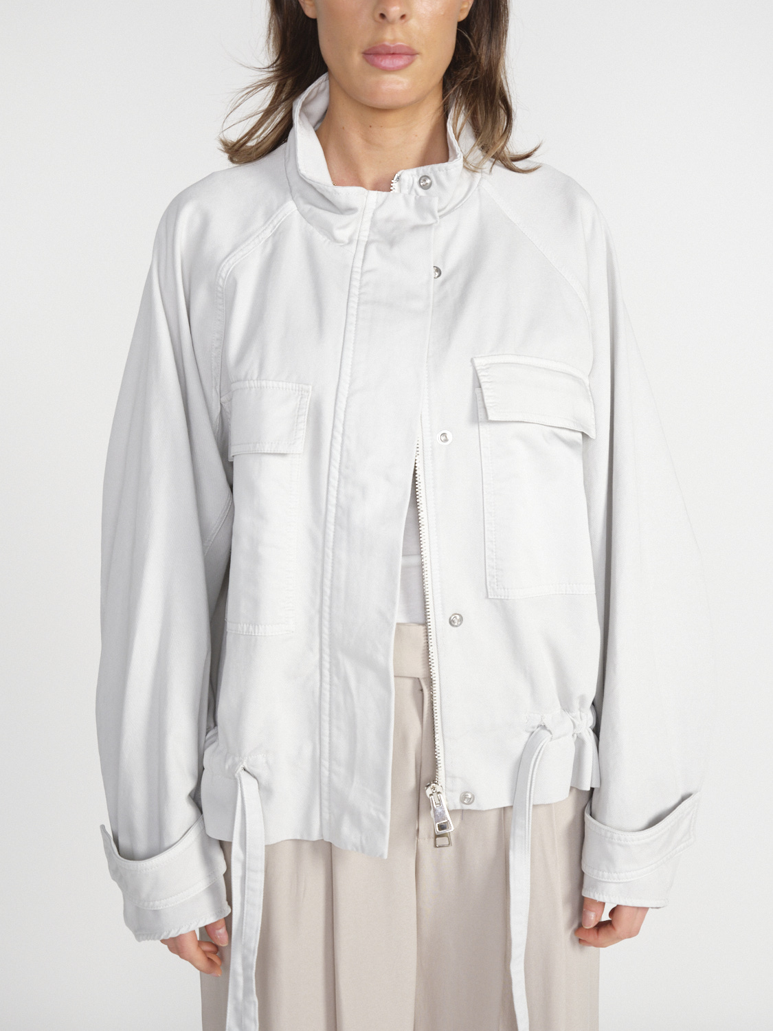 Jacket DONDUP Woman color Green