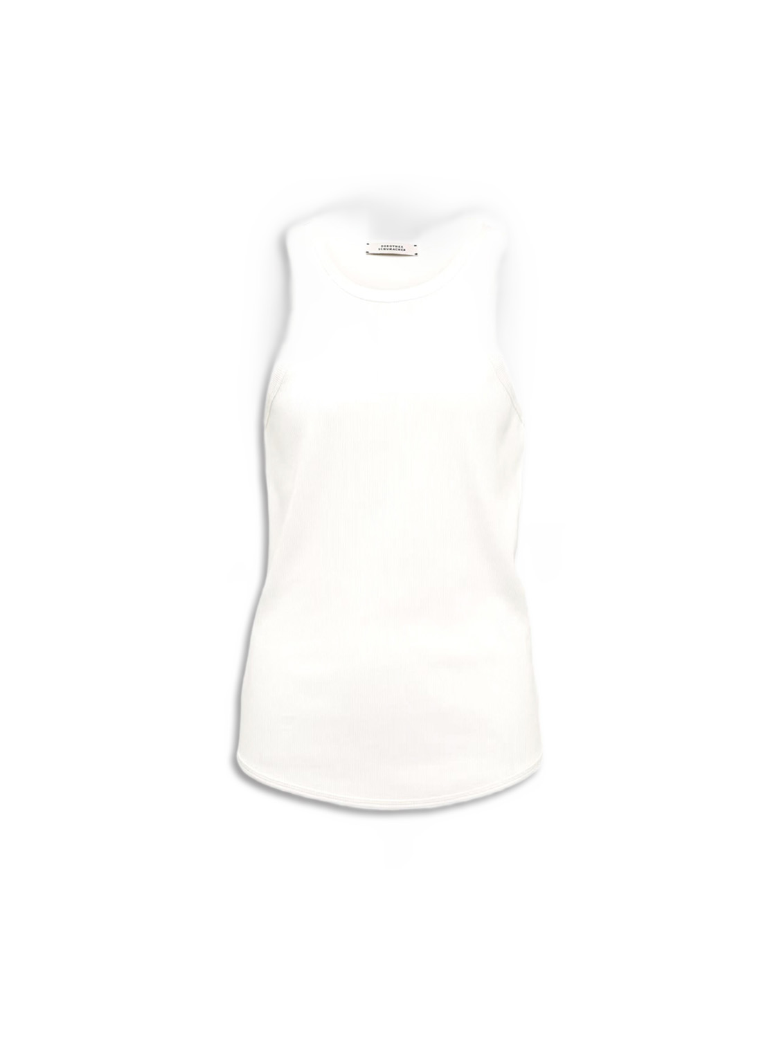 Sporty Coolness - Fine Knit Cotton Tank Top