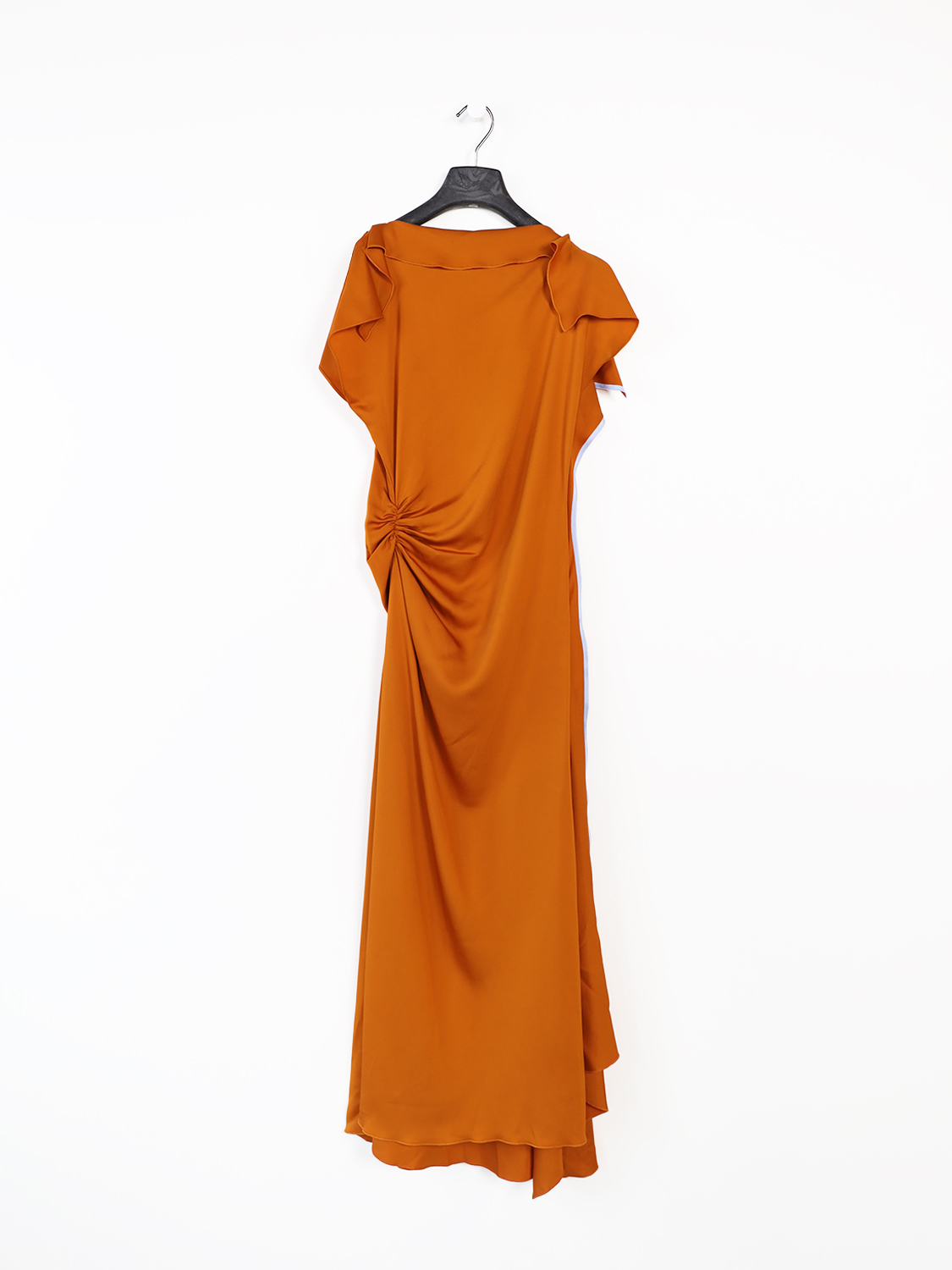 Drape Sleeve Midi Dress – Kleid mit raffiniertem Faltenwurf 