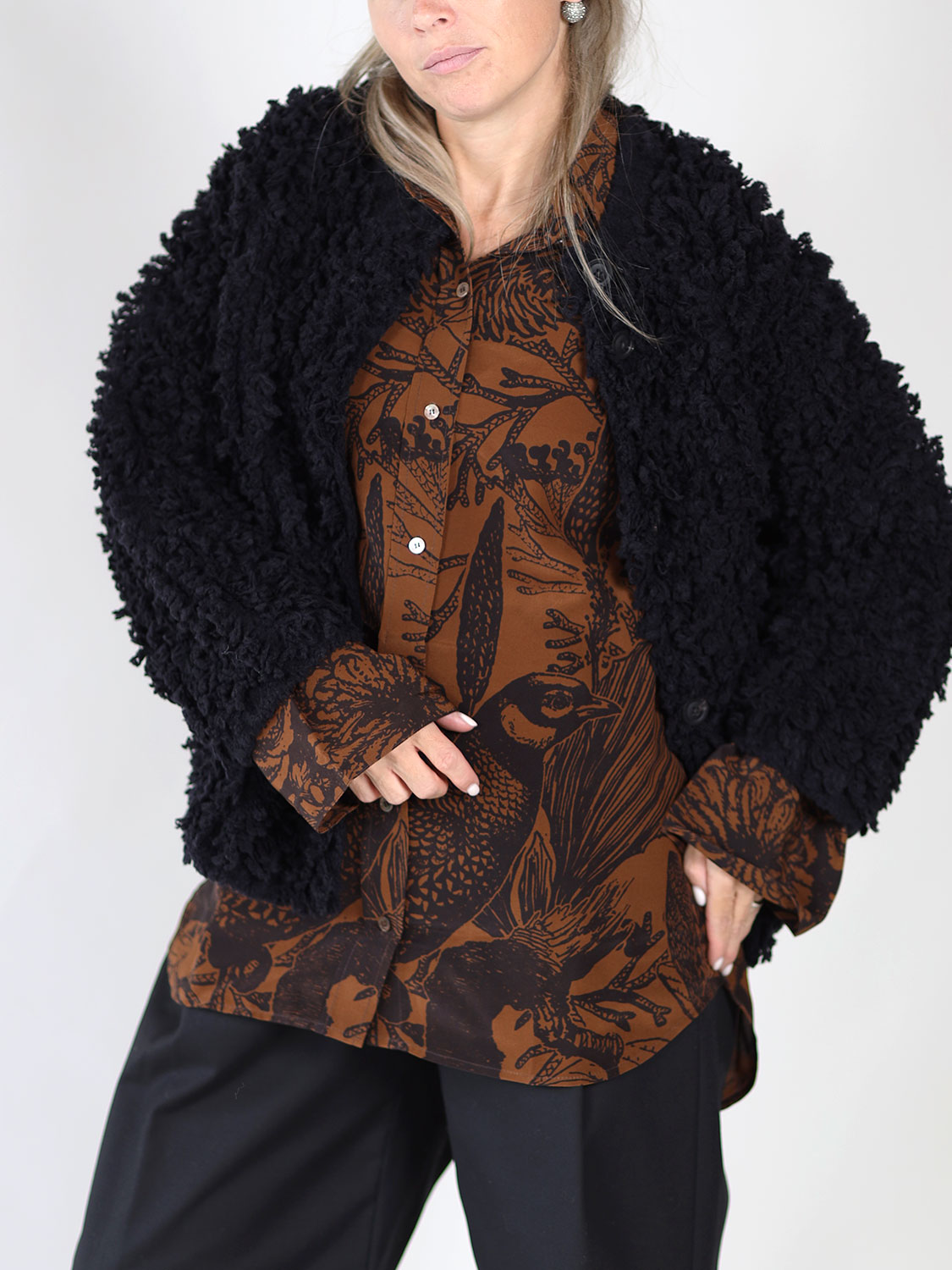 Iris von Arnim Gisla – Wool jacket black XS/S