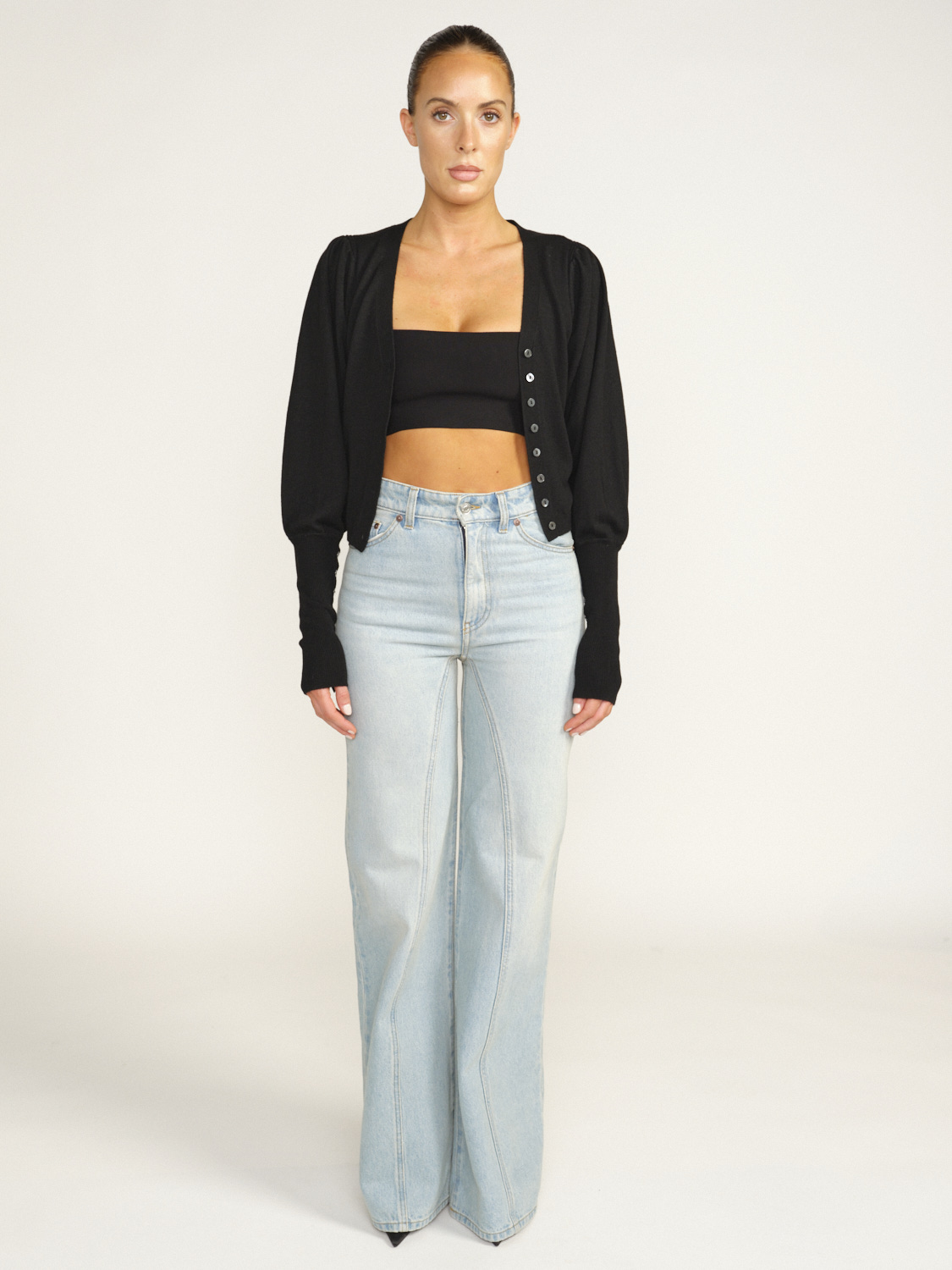 Bandeau Top - Figure-hugging bustier top