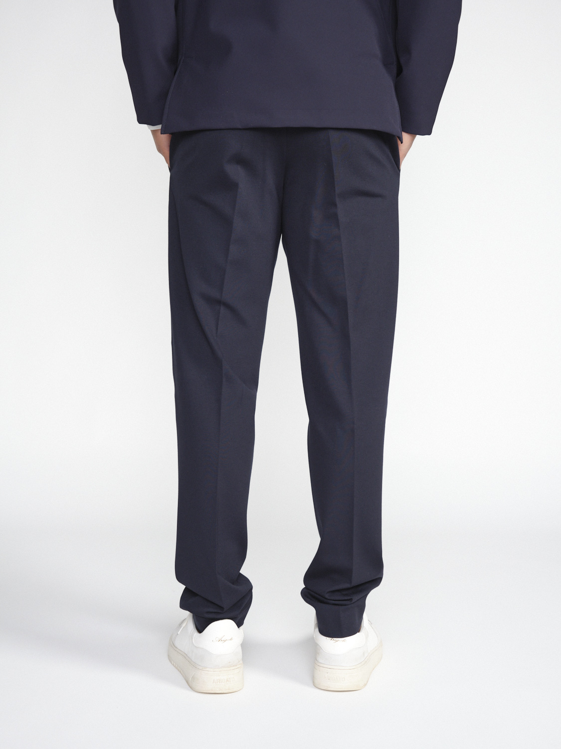 PT Torino Stretch – sporty cotton blend trousers  marine 46
