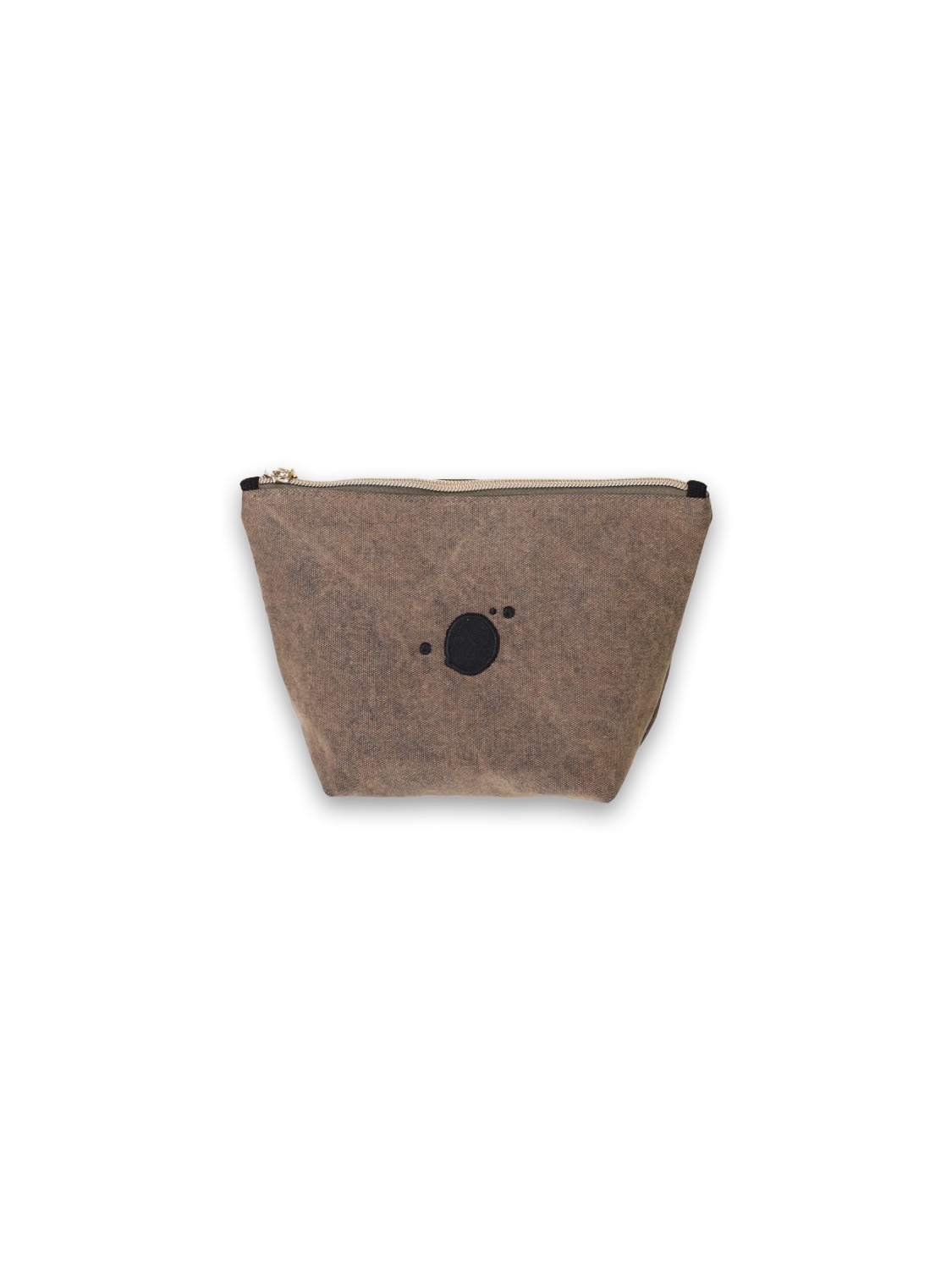 loui.rocks Signature Dot Cosemtic Bag brown One Size