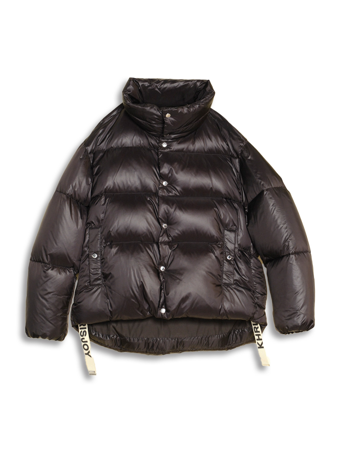 Bomber - Puffer jacket with button closure