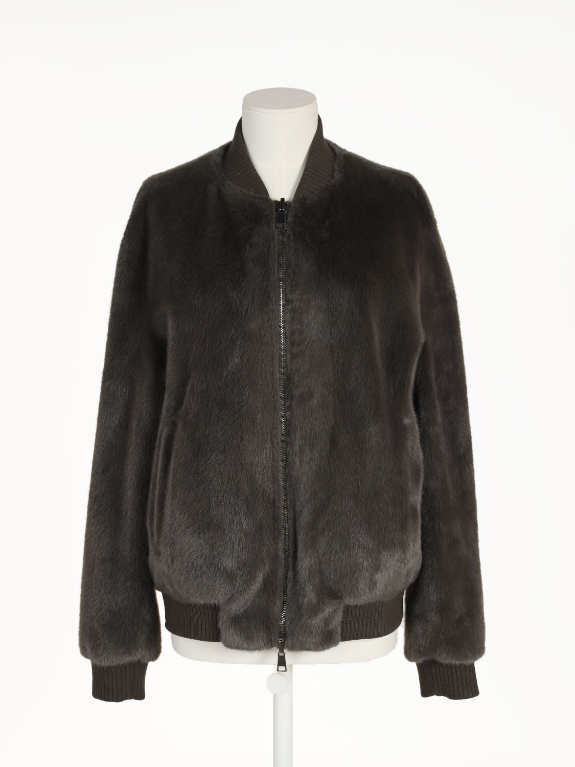 Reversible bomber jacket