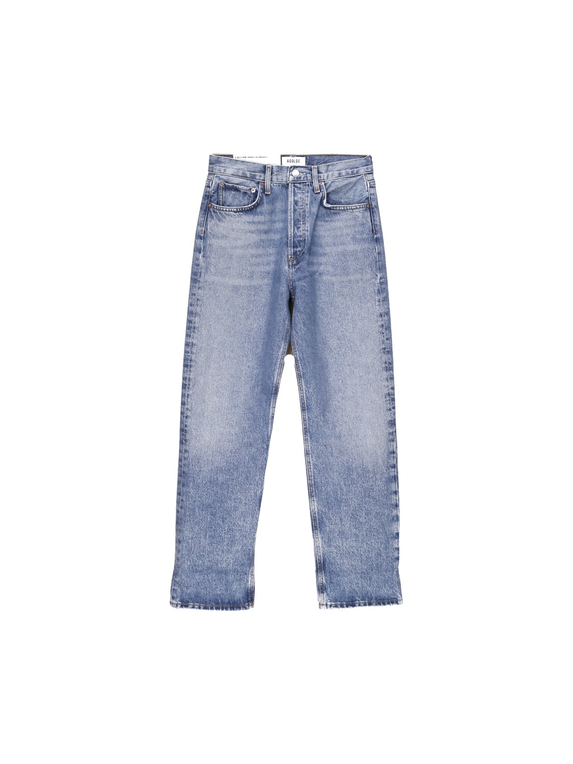 Fran – Straight Wide-Leg Jeans aus Baumwolle  