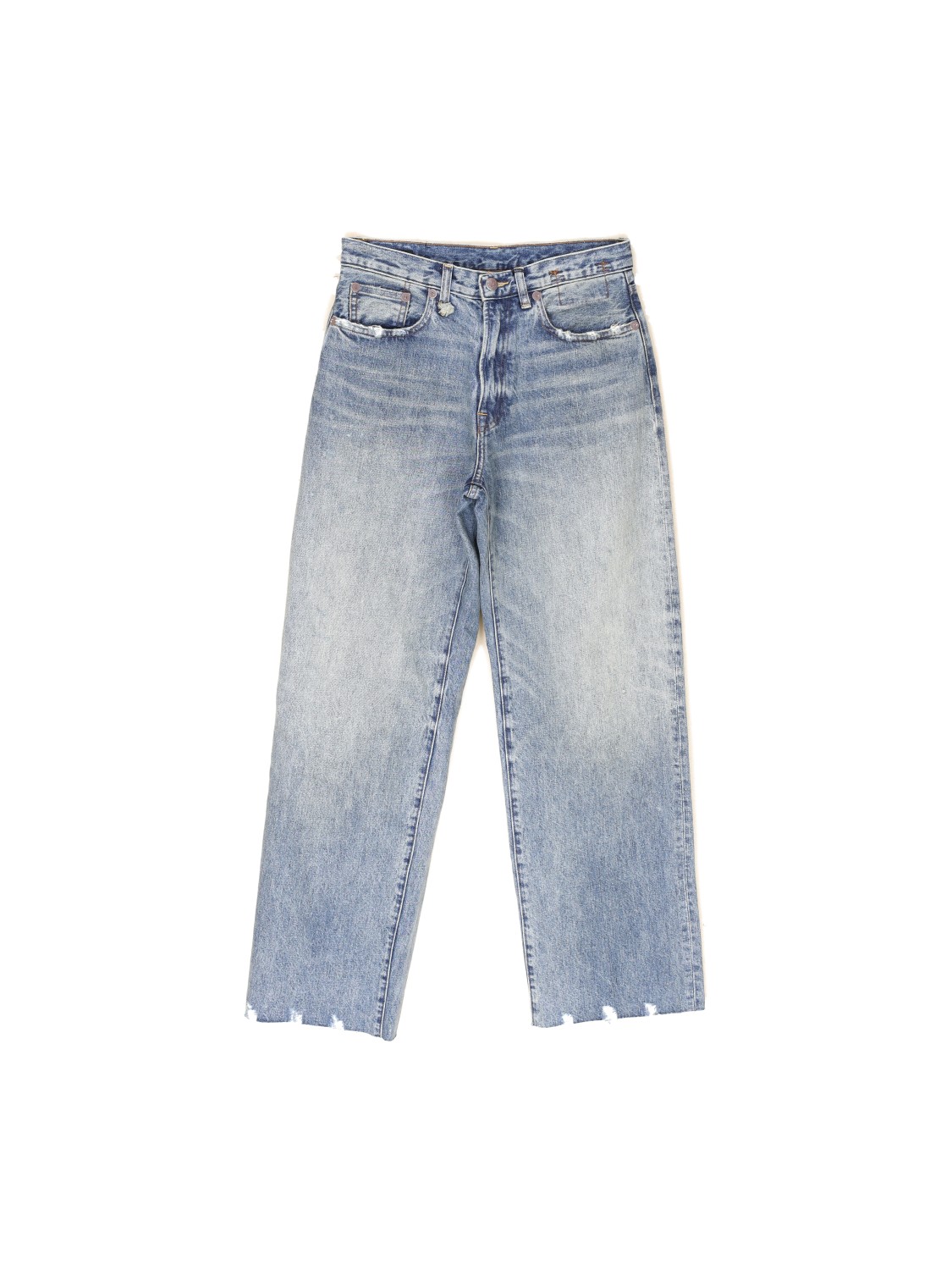 R13 Dárcy - Vintage boyfriend jeans with washed effects  blue 27