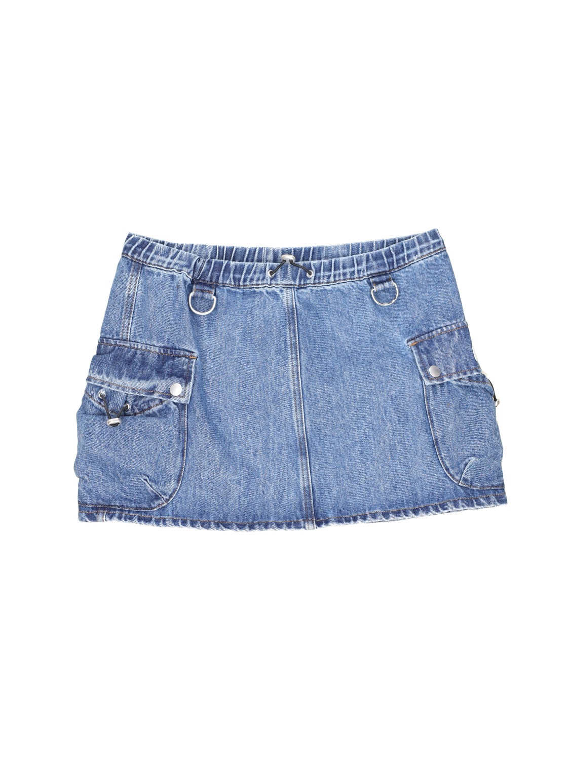 Coperni Cargo - Minigonna in denim stile Cargo   blu 34