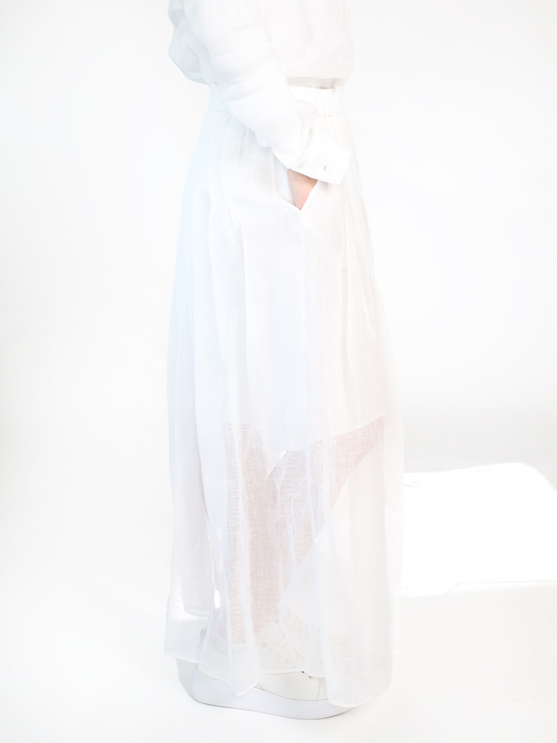 Iris von Arnim Florie – linen skirt 36 white Iris von Arnim Florie – linen skirt 36 white