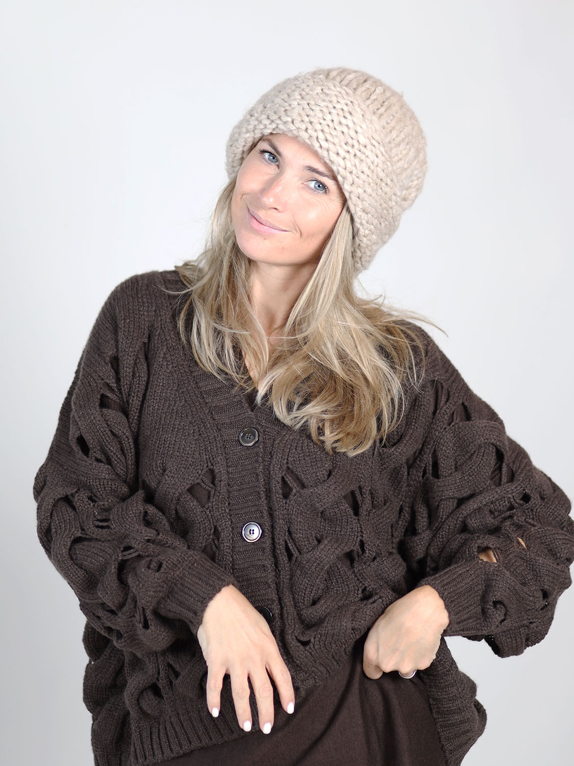 Ile – Knitted hat made from cashmere