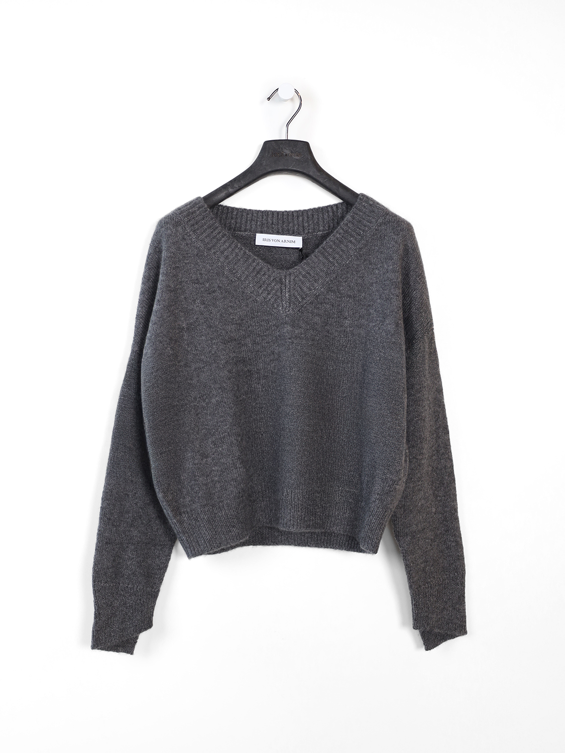 Iris von Arnim Bergen – Pullover aus Cashmere   anthrazit XS/S