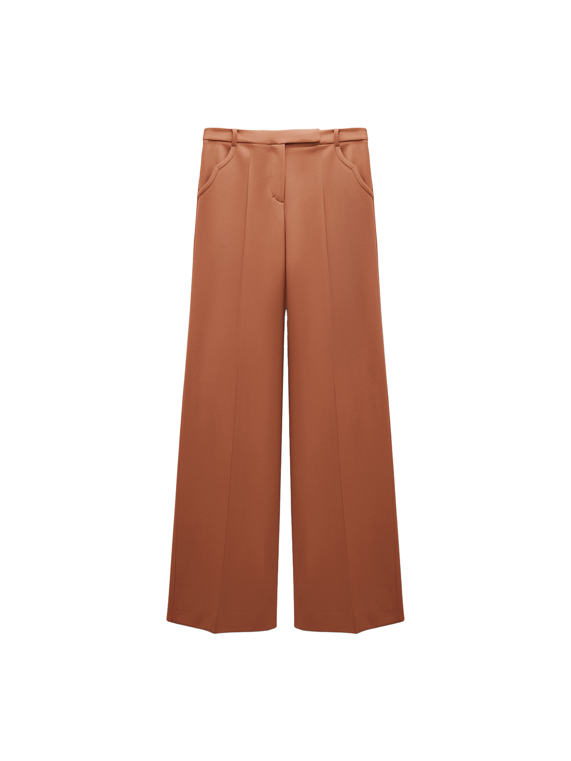 Dorothee Schumacher Emotional Essence – stretchy pleated trousers  brown XS