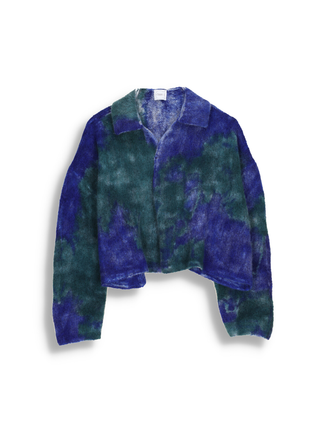 Marianne 2 - Jacket with batik pattern in cashmere