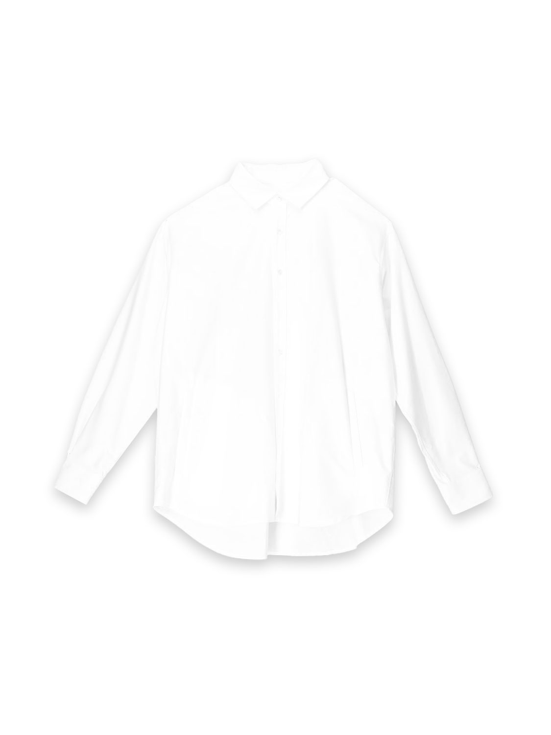Darkpark Damon Oxford Cotton Shirt - Wide shirt blouse   white S