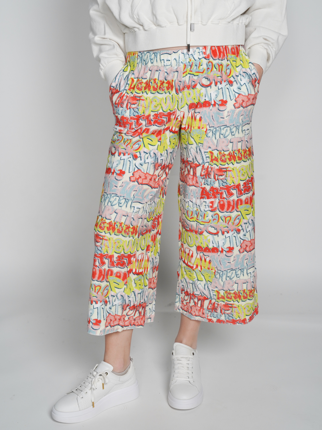 Artist Fortune Palas - ¾ terrycloth trousers   mehrfarbig XS