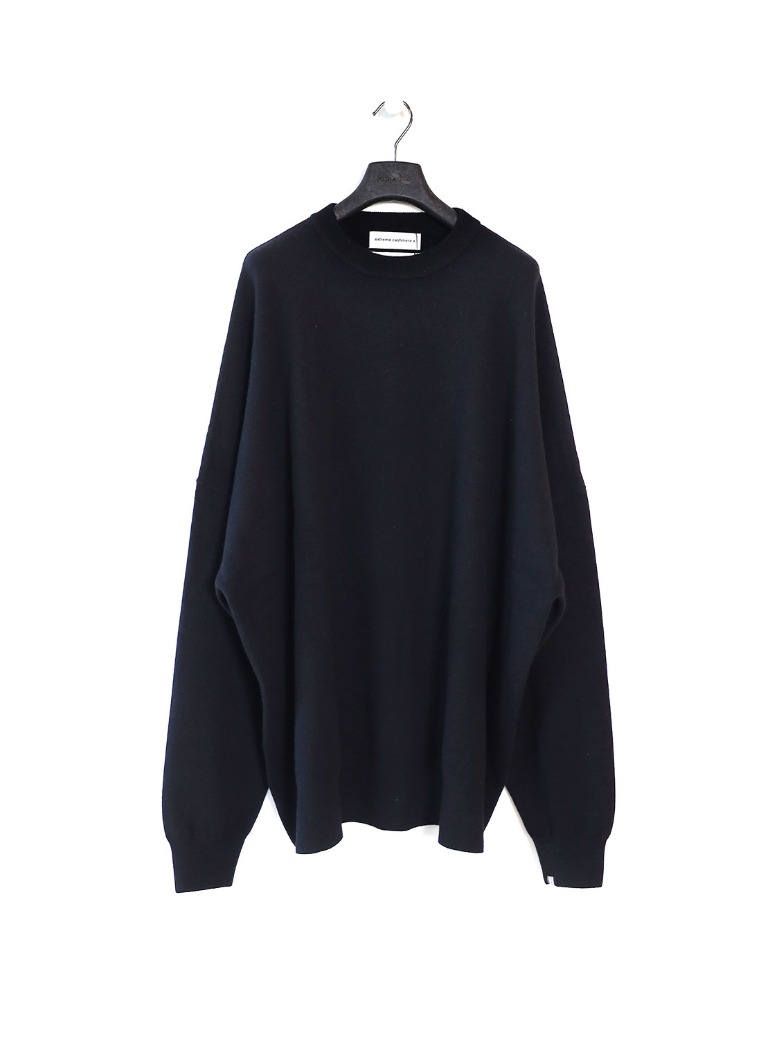 Extreme Cashmere N°246 Juna – Oversized Cashmere Pullover   schwarz Taille unique