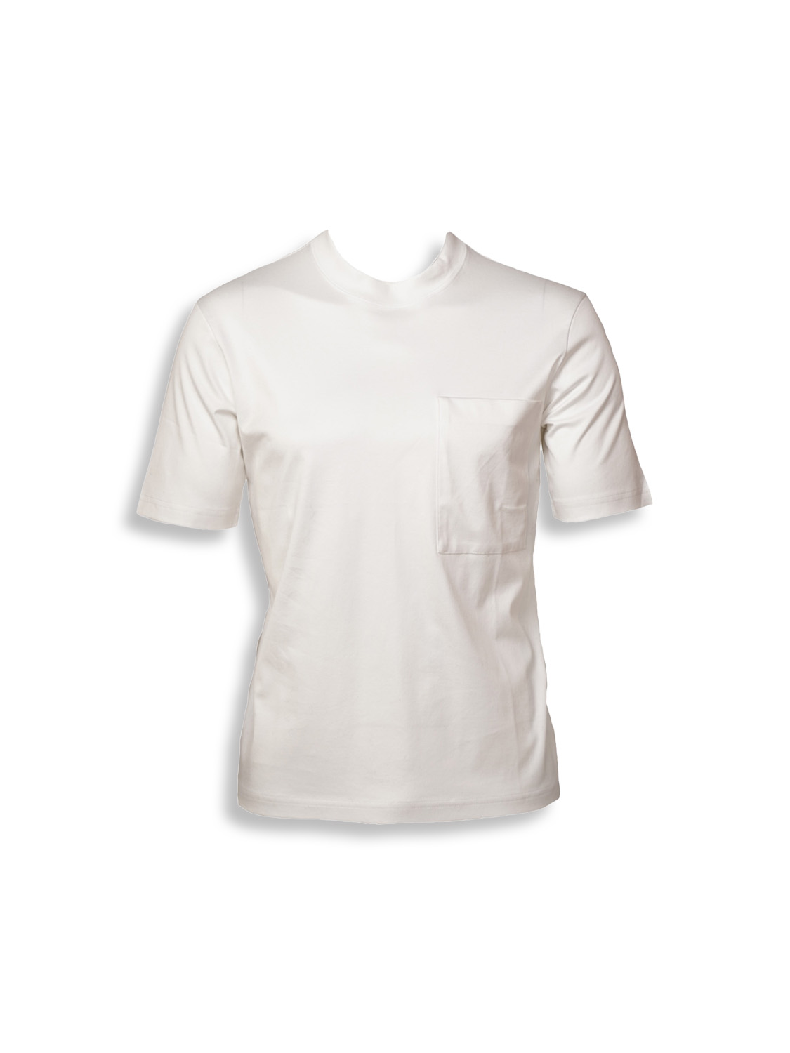 Stefan Brandt Eike – T-Shirt aus Baumwolle weiß M